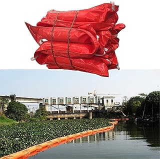 Heavy-Duty Oil Containment Boom Emergency Marine Spill Barrier for Water Pollution Control & Flood Prevention - Durable Reliable Eco-Friendly Solution