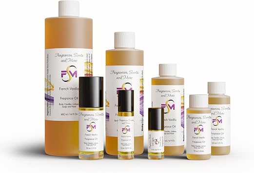 French Vanilla Fragrance Oil - 0.17 Fl Oz Glass Roll On (5ml) - Pack of 1