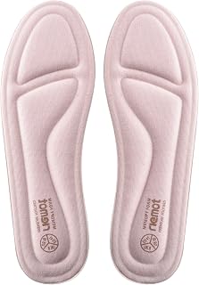riemot Women's Men's Memory Foam Insoles Super Soft Replacement Innersoles for Running Shoes Work Boots Sneakers Comfort Cushioning Shoe Inserts