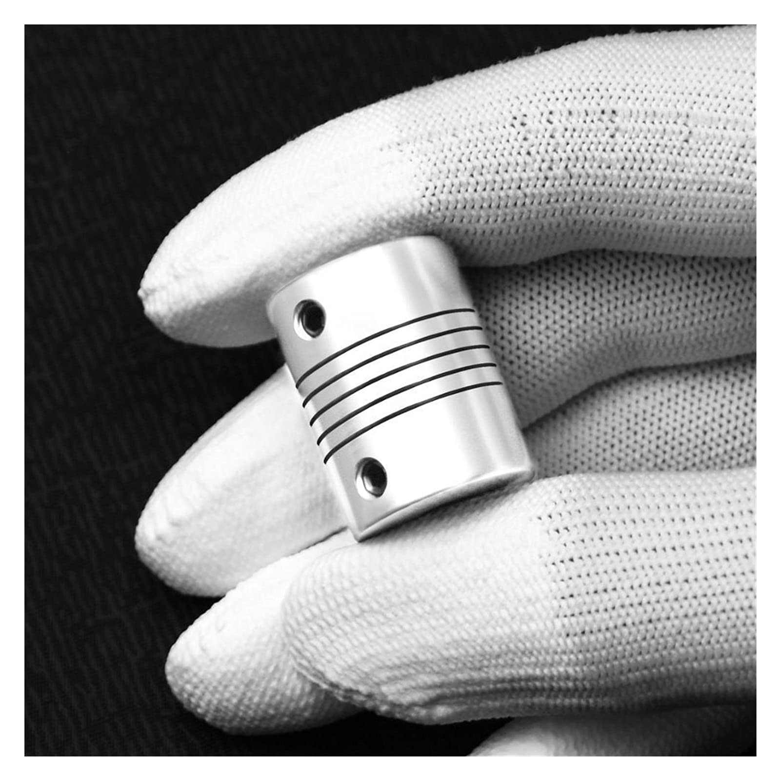 SUOFEILAIMU-PHONE CASE Metal Coupler for CNC Motor Jaw Shaft Coupler Flexible Coupling OD 19x25mm 3/4/5/6/8/10mm (Size : 6x10x25mm)