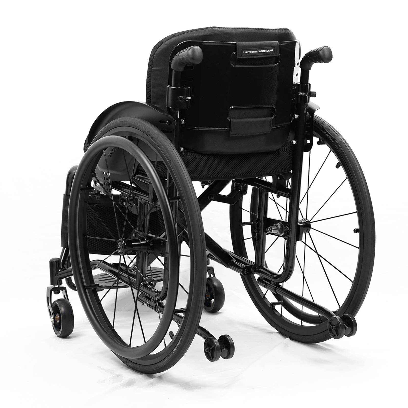 Rama ze stopu aluminium Lekki sportowy wózek inwalidzki (szerokość siedziska: 42 cm)