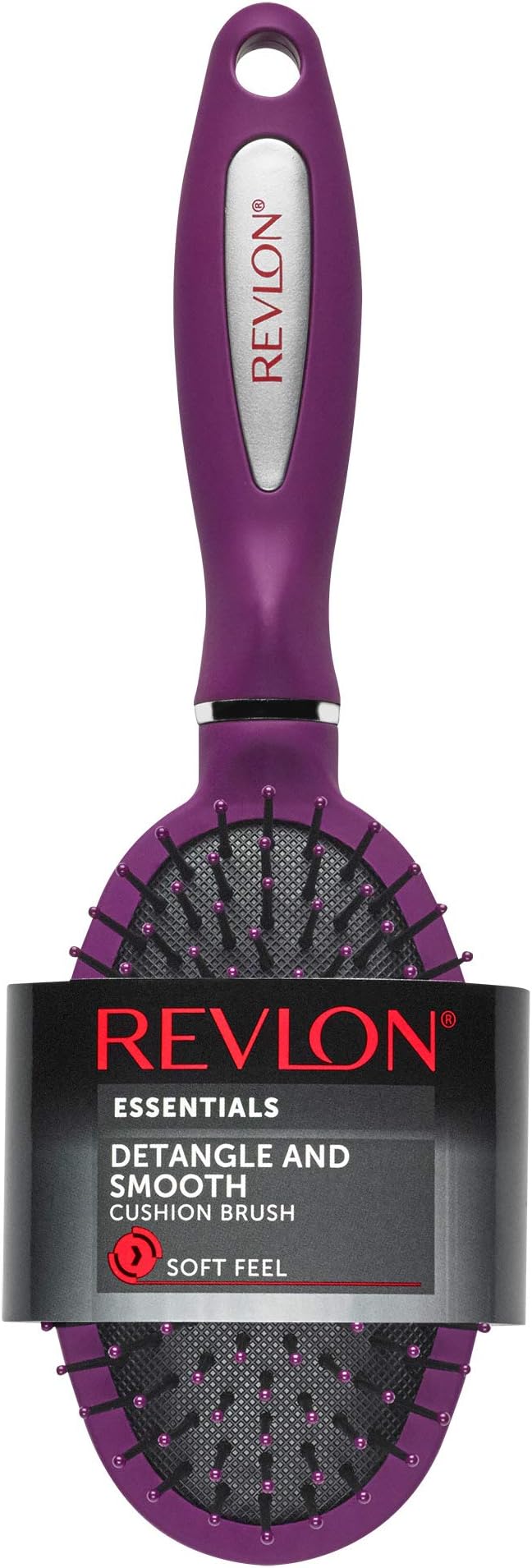 Revlon - cepillo para polvo para el pelo (desenredante y suave), color  morado : Amazon.com.mx: Belleza