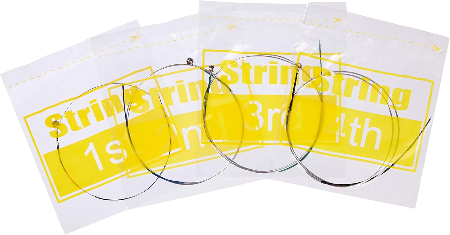 Amazon Basics Violin Strings - Nickel-Silver Wound