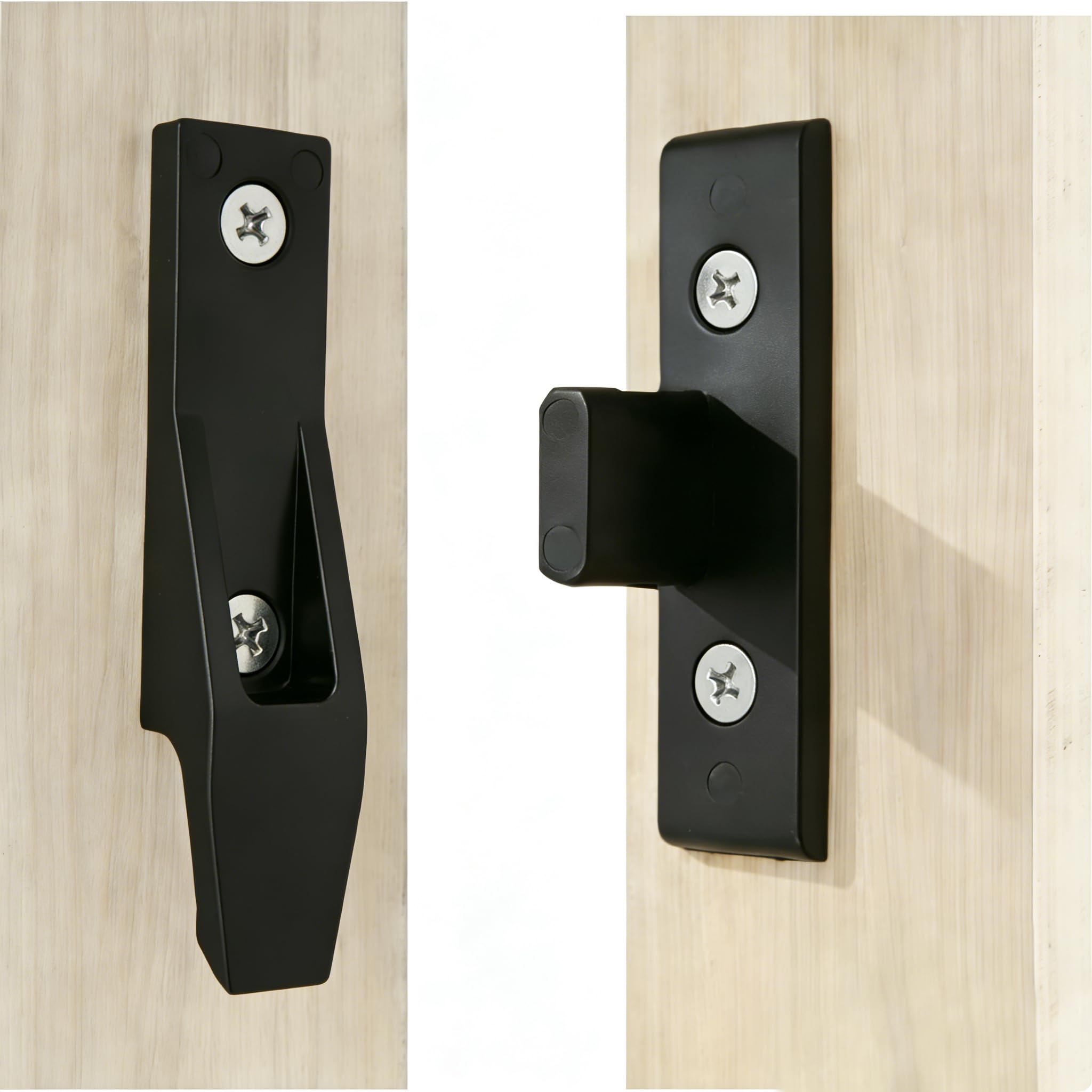 10 Pairs Keku Drop On Hook On Push in Plinth Fasteners Fittings Press, ABS Quick Fitting Press Fit Panel Clips for Kitchen Cabinets, Wardrobes & Furniture, Concealed Mounting, 20kg Load Capacity