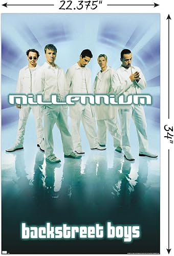 Miniatura 3 de Trends International Backstreet Boys - Millennium Wall Poster, 34L x 22.4W, Unframed Version