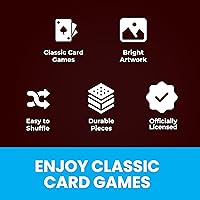 Vista 4 de MasterPieces Cartas de juego con licencia oficial de Hershey - Baraja de 54 cartas para adultos
