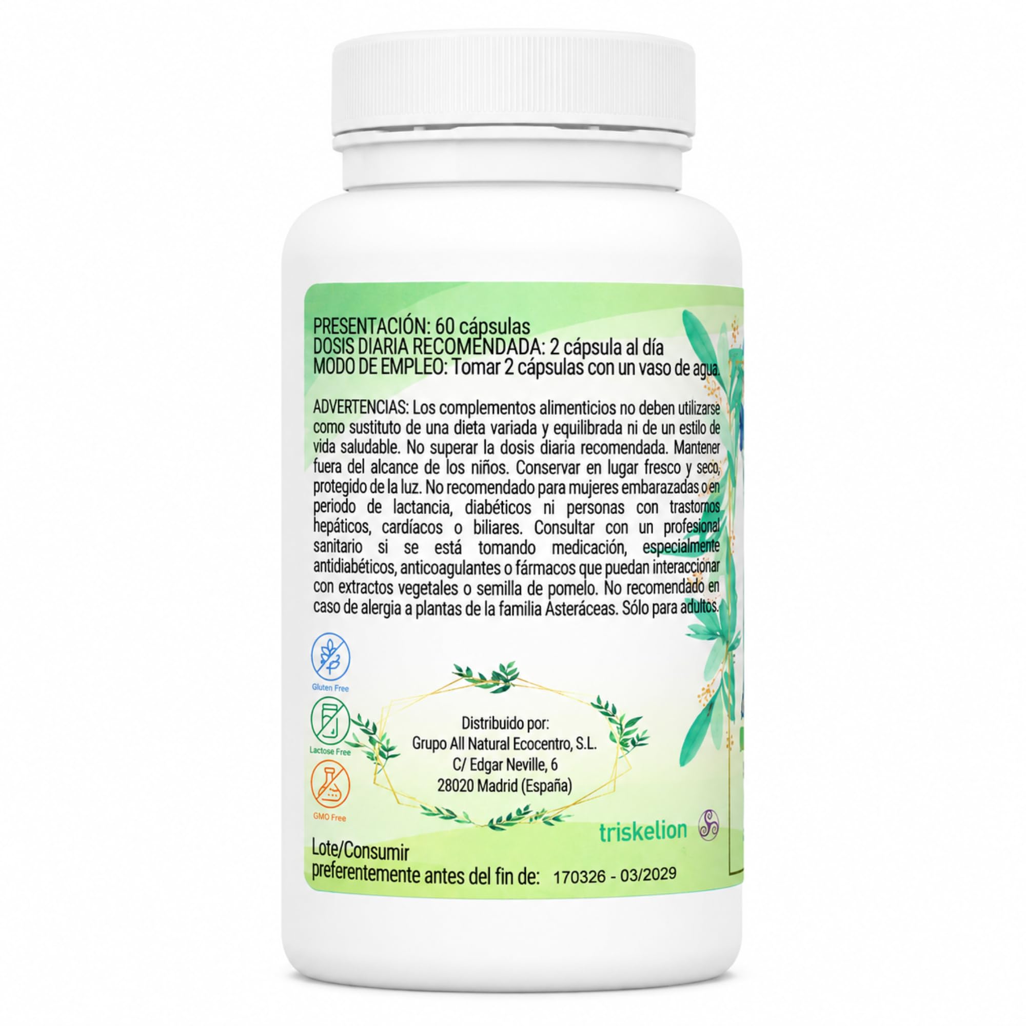 NT-Parax | Berberina, Ajenjo y Orégano | Salud Digestiva