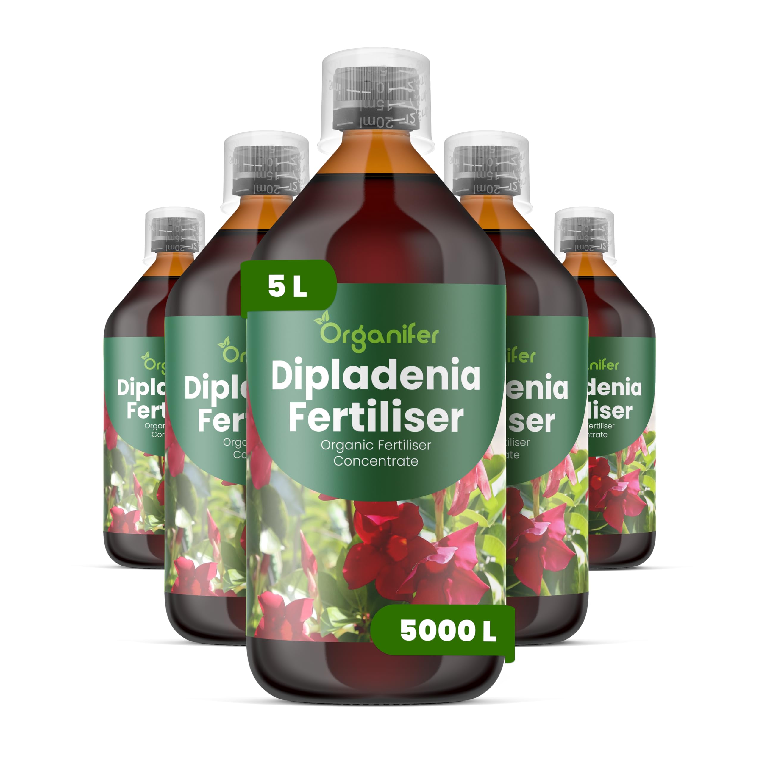 Dipladenia Nawóz Płynny - 5x1L - NPK 2-1-8