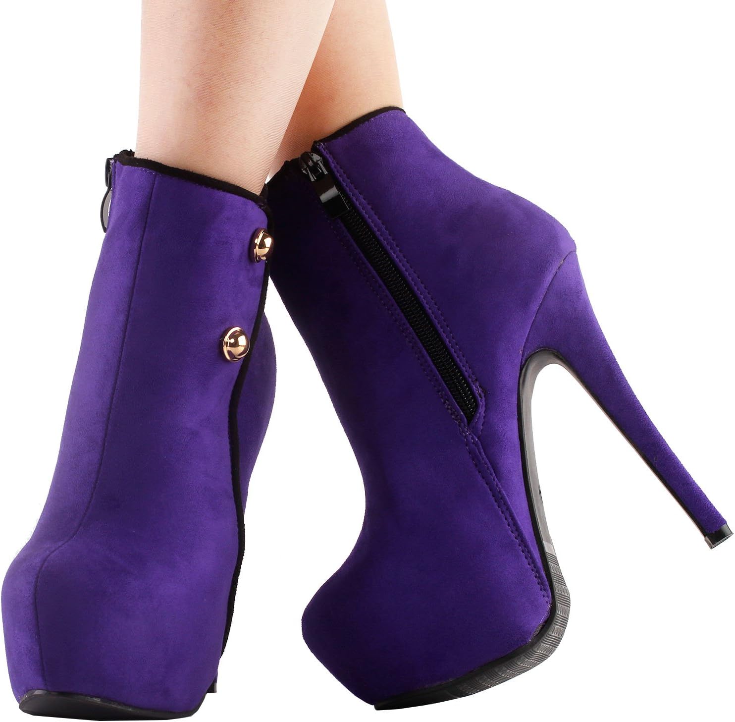 SHOW STORY Sexy Two Tone Peeptoe Bow Stiletto Platform High Heels Pumps,LF80805