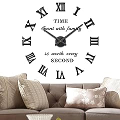DIY Large Roman Numerals Wall Clock Kit product image
