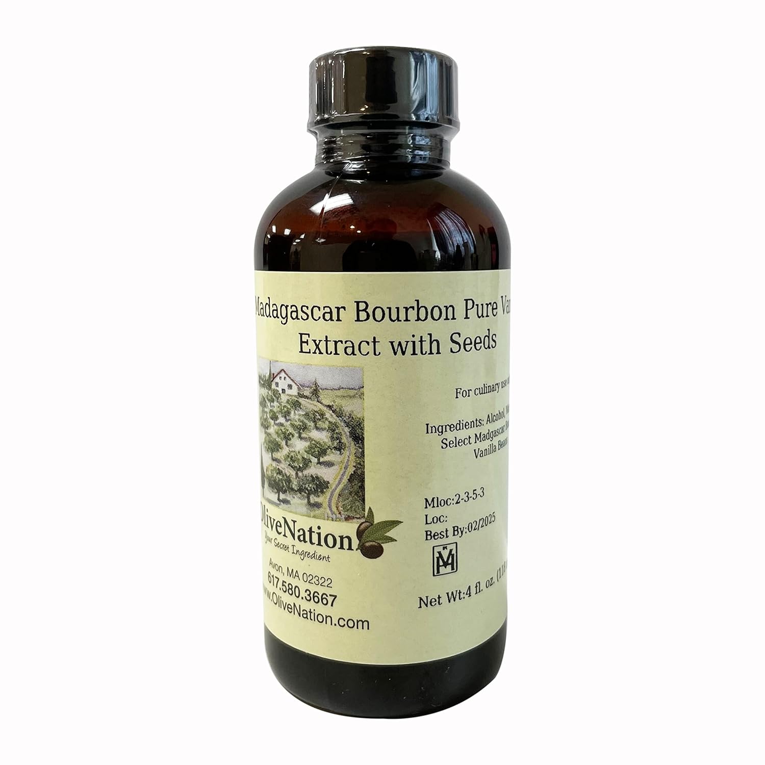 Madagascar Pure Vanilla Extract With Seeds - 5 gal - Perfect For Ice Cream - Whipped Cream -