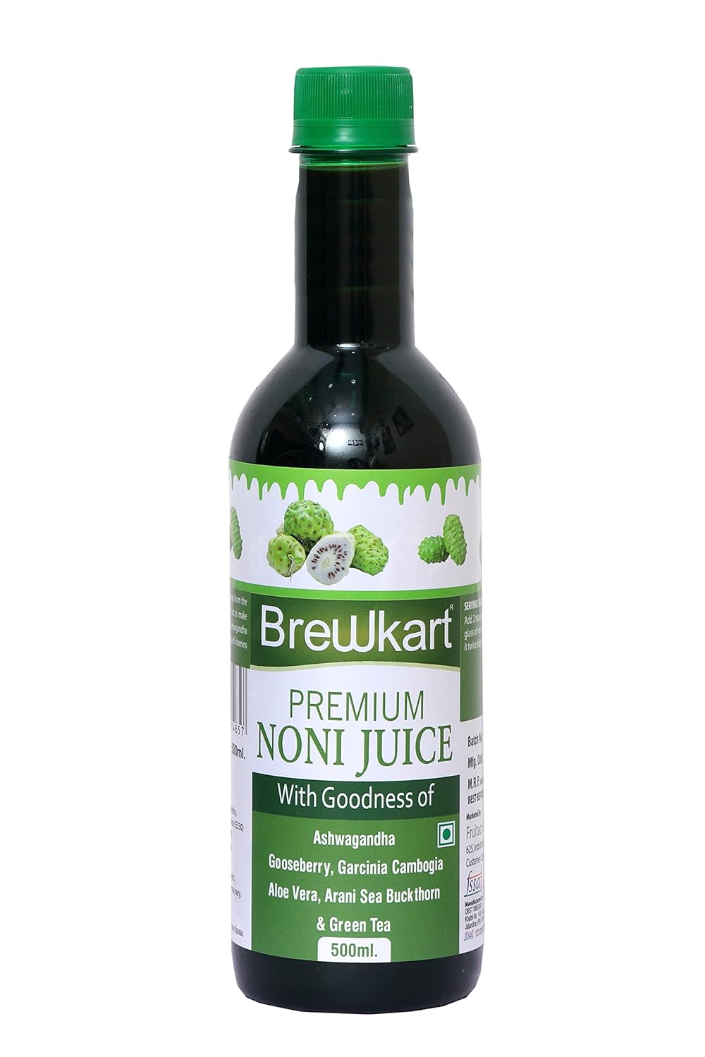 Brewkart Noni Juice (Kokum Juice) 500ml Pack of 1 Amazon.in Health