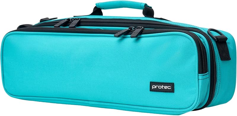 Protec Large Flute Case Cover, Fits Molded Cases, Mint, Model A308MT