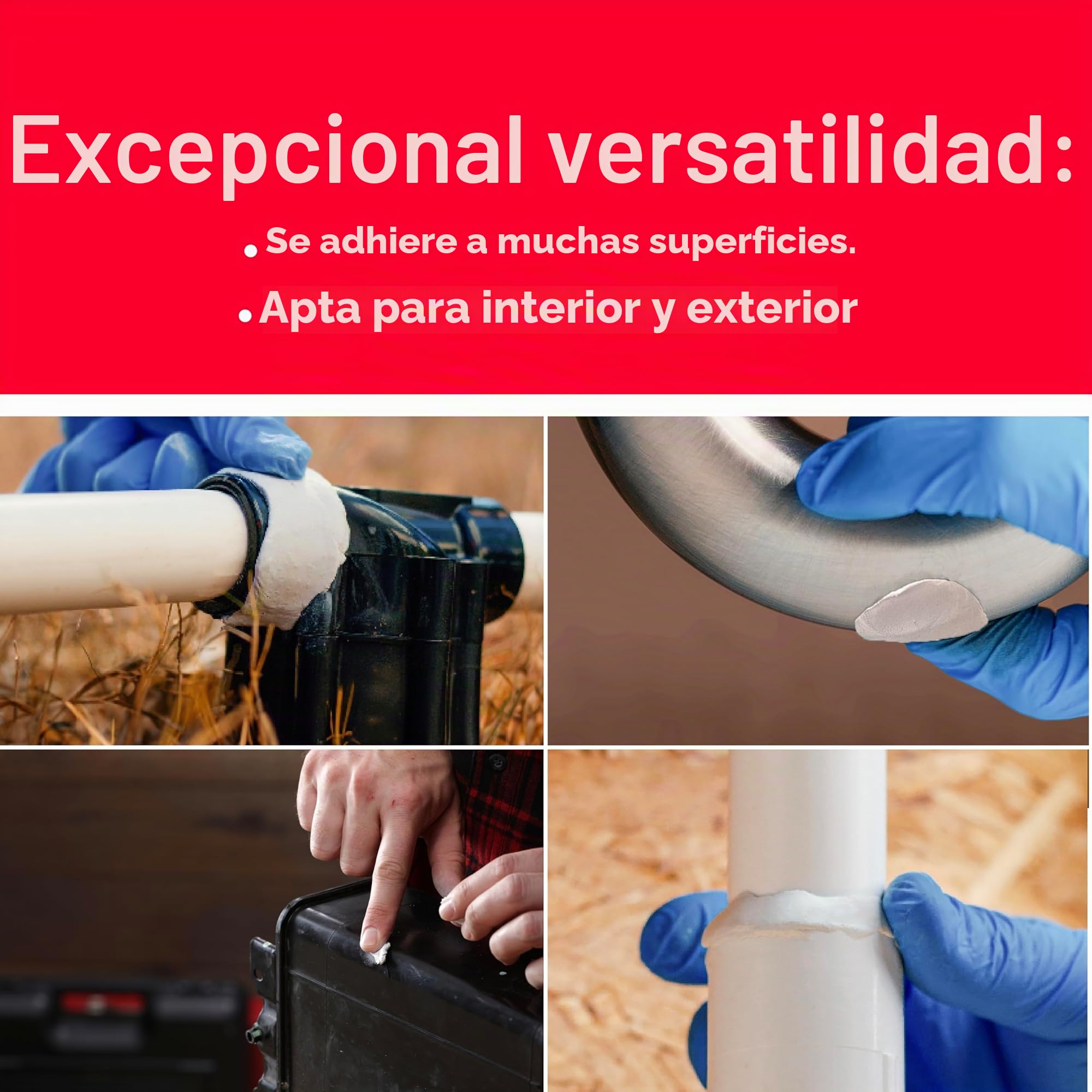 J-B WaterWeld Epoxy Putty 8277 - Adhesivo epoxi para metal