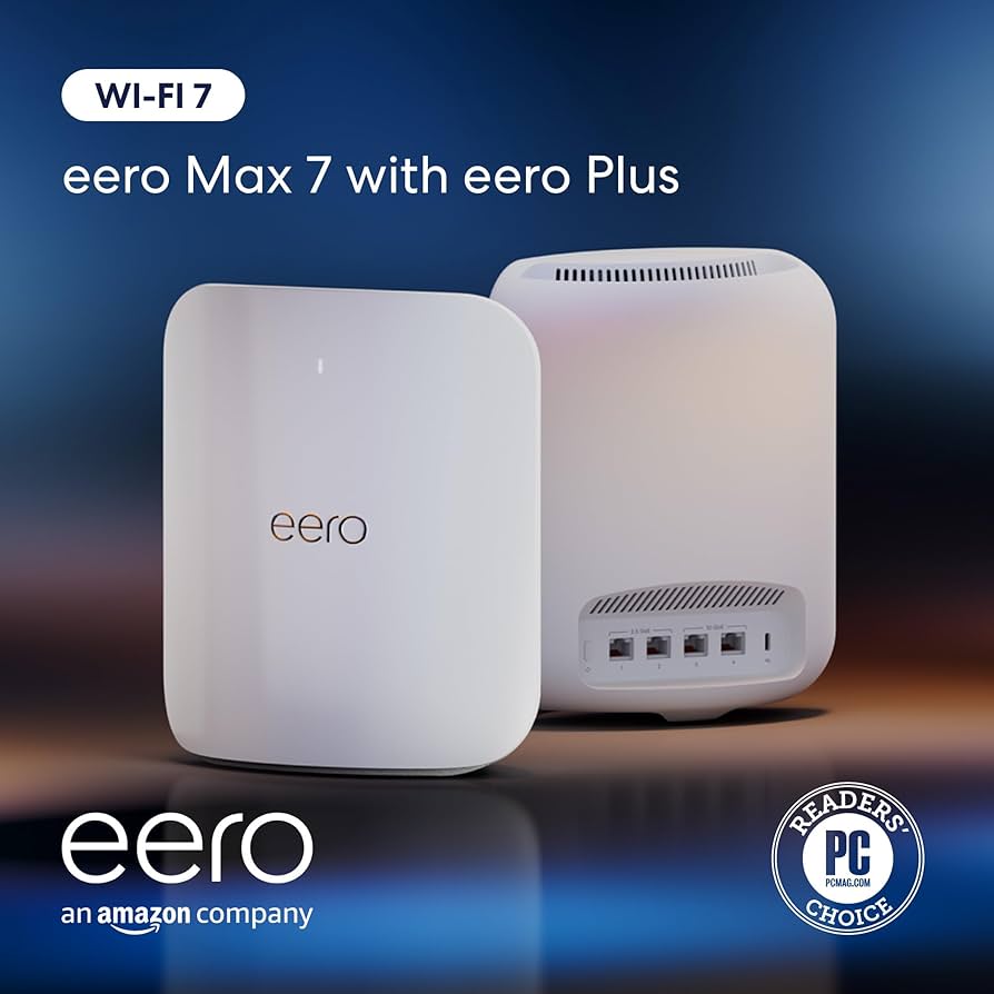 Amazon.com: Amazon eero Max 7 mesh wifi system with 1 month