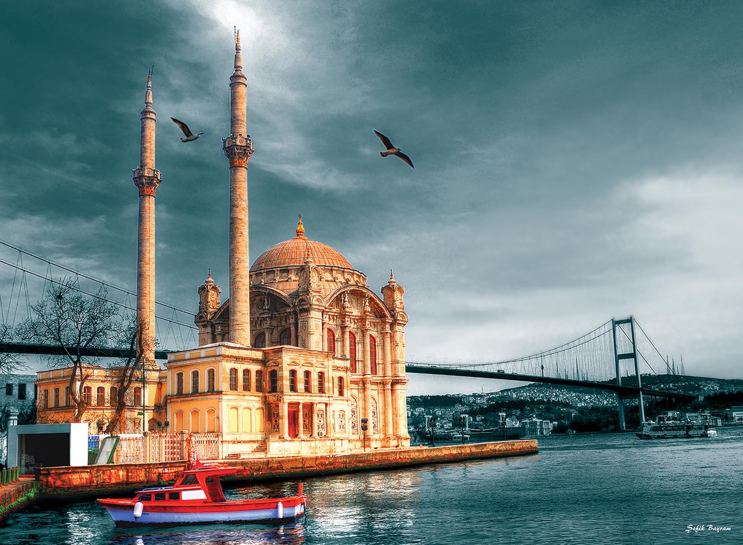 Anatolian Puzzle - Ortaköy Cami Nostalji / 1000 Parça, #3171 :  Amazon.com.tr: Oyuncak