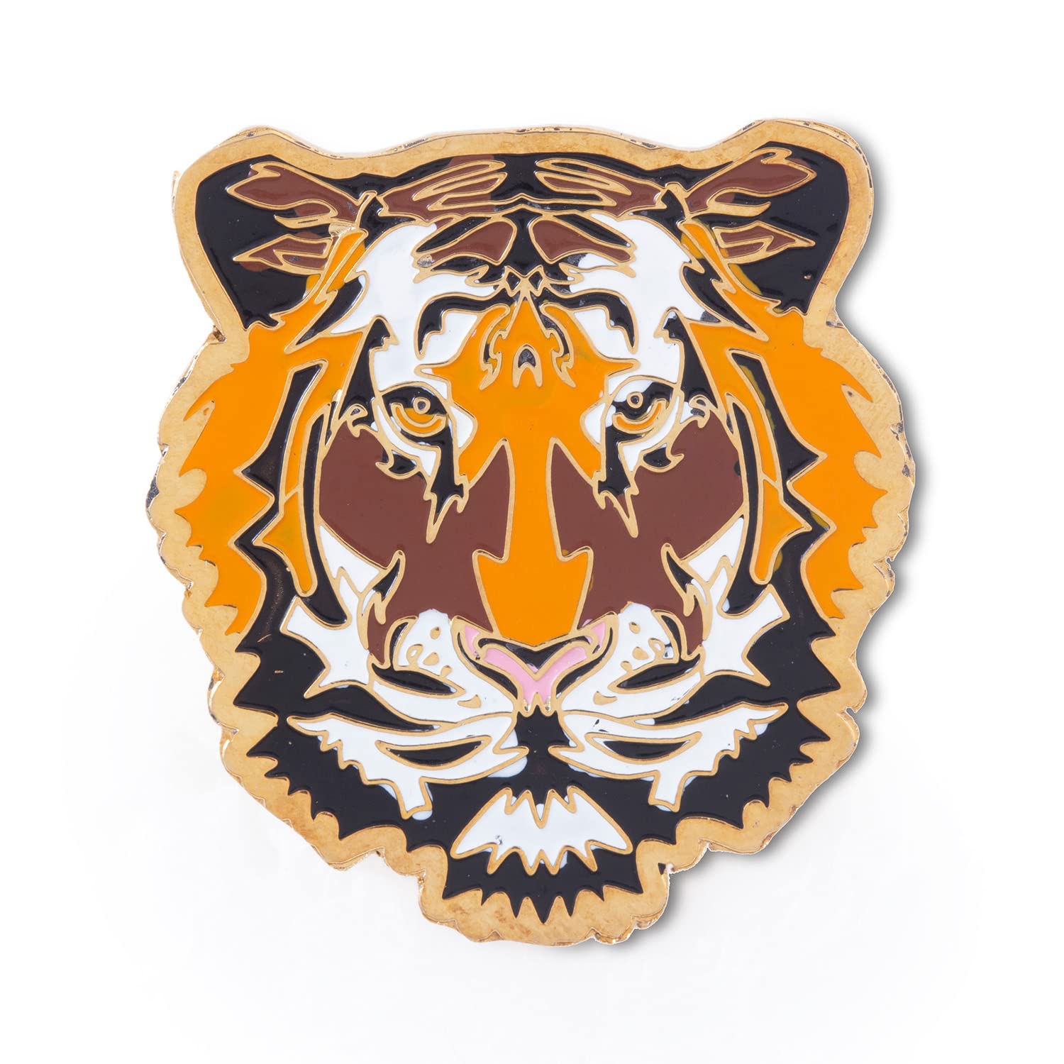 WWF-India | Animal Lapel Pin - Royal Bengal Tiger | Metal Enamelled | Unisex Accessory (B07KYRFD8J) Amazon Price History, Amazon Price Tracker