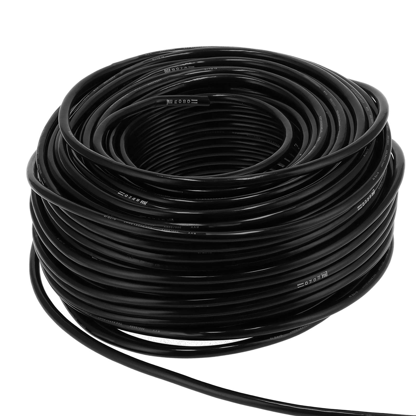 Garosa Câble en Cuivre isolé PVC à 5 Conducteurs, Résistant aux UV et aux