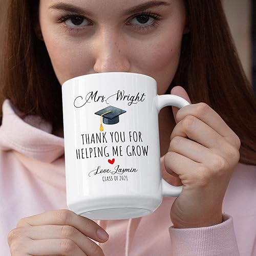 Miniatura 3 de Taza de regalo para profesor, taza personalizada para profesor, regalo de taza de agradecimiento para profesores, taza de agradecimiento para