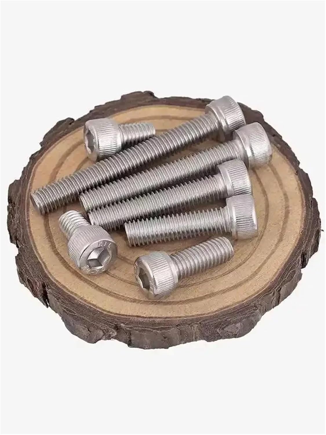 PrecisionFix M5 M6 M8 M10 M12 M14 M16 M20 304 Stainless Steel Allen Hexagon Hex Socket Cap Bolt Screw Over Ultra Long 150mm(130mm,M8-3pcs)