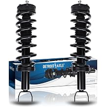 Detroit Axle - 2 Front Struts for 4WD 2009-2018 Dodge Ram 1500 | w/o Air Suspension, Quick Install Complete Struts with Coil Springs 2010 2011 2012 2013 2014 2015 2016 2017 Replacement