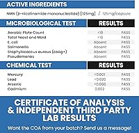 Vista 2 de GENEX Formulas Suplementos NMN de mononucleótidos de nicotinamida (paquete de 4) – Cápsulas de suplemento NMN estabilizadas en estante 99% puro