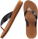 ONCAI Women's Flip Flops Arch Support Yoga Mat Summer Beach Woman Thong Sandals with Orthotic Rubber Soles(US Size 5-11)