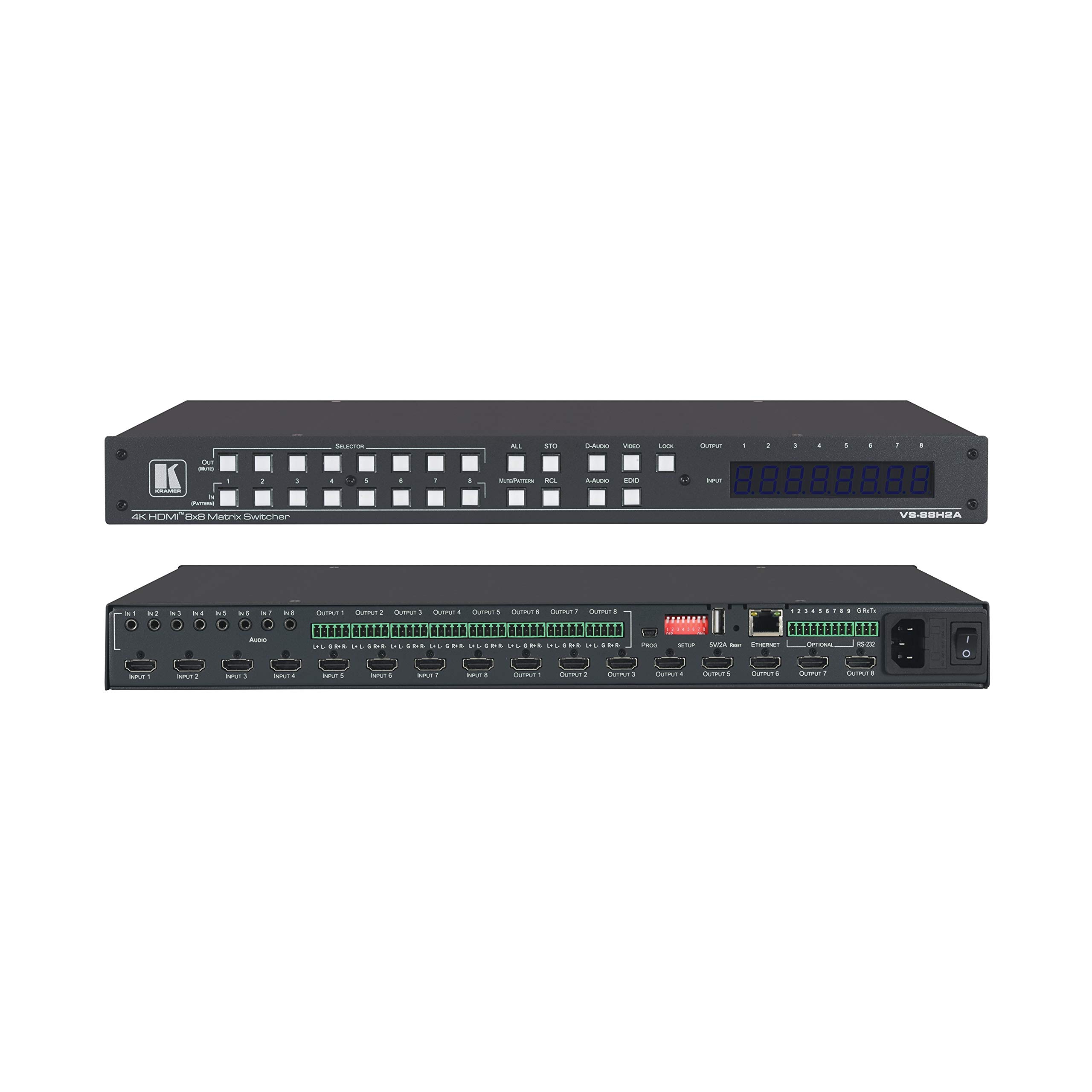 Commutateur Matriciel HDMI 8x8 AVPro Edge AC-MX88-UHD-GEN2 - 4K60 HDCP 2.2 - Testé OK