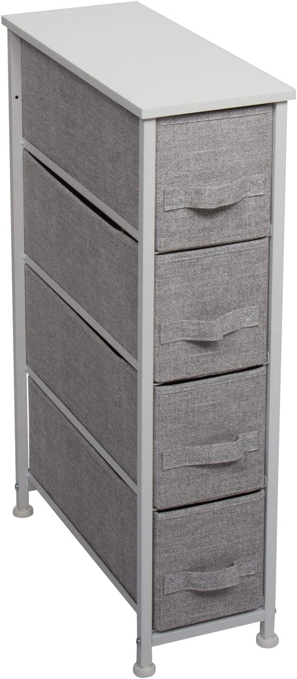 Kinsunny Narrow Vertical Dresser Storage Tower Organizer