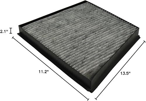 Miniatura 5 de ECOGARD XC45772C - Filtro de aire de cabina prémium con carbón activado para Mercedes-Benz E350 2006-2009, E320 2003-2006, E500, 2007-2011 CLS550