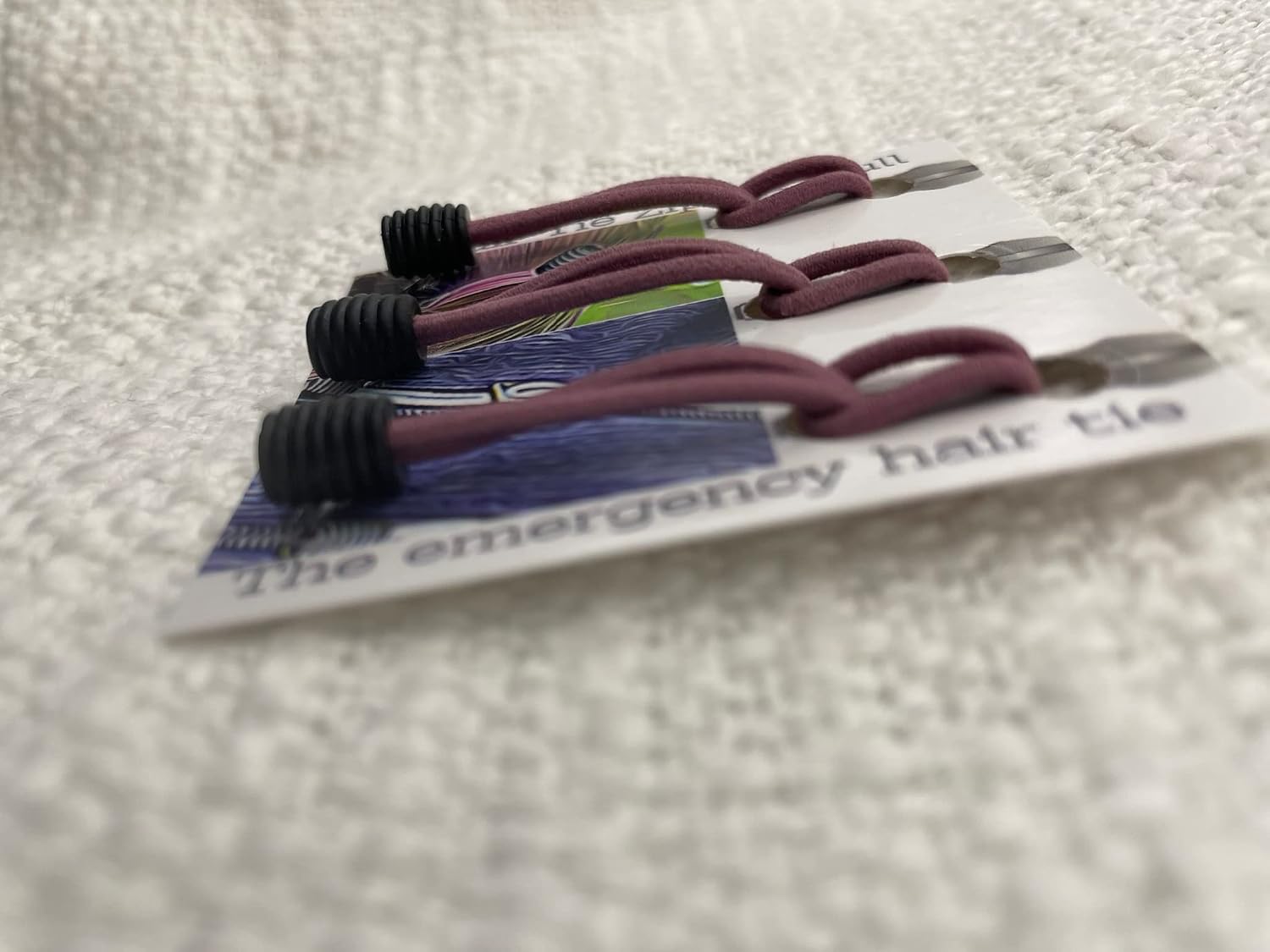 Hair Tie Zipper Pull (Pink) image 2