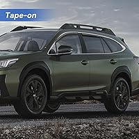 Vista 145 de Viseras de ventana in-Channel, protectores contra la lluvia para 2011-2023 Dodge Charger, visores de ventilación de ventana con deflectores