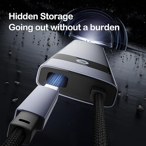 Miniatura 7 de Hub USB C 7 en 1, adaptador HDMI 4K 30Hz, estación de acoplamiento USB-C con PD de 100 W, lector de tarjetas TFMicroSD, puertos USB-A 2.0, 3.0, tipo