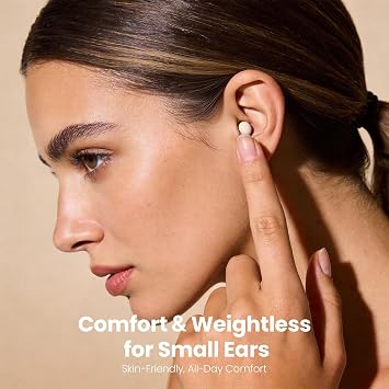 Xmenha Smallest Wireless Bluetooth Invisible Earbuds - Low Profile, Micro, Discreet Mini Earbuds for Small Ear Canals
