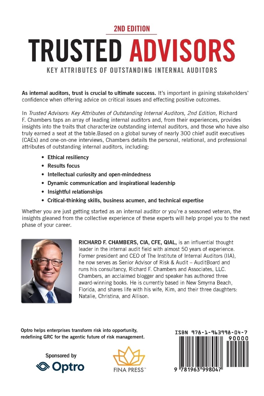 Trusted Advisors: Key Attributes of Outstanding Internal Auditors: Key Attributes of Outstanding Internal Auditors, 2nd Edition