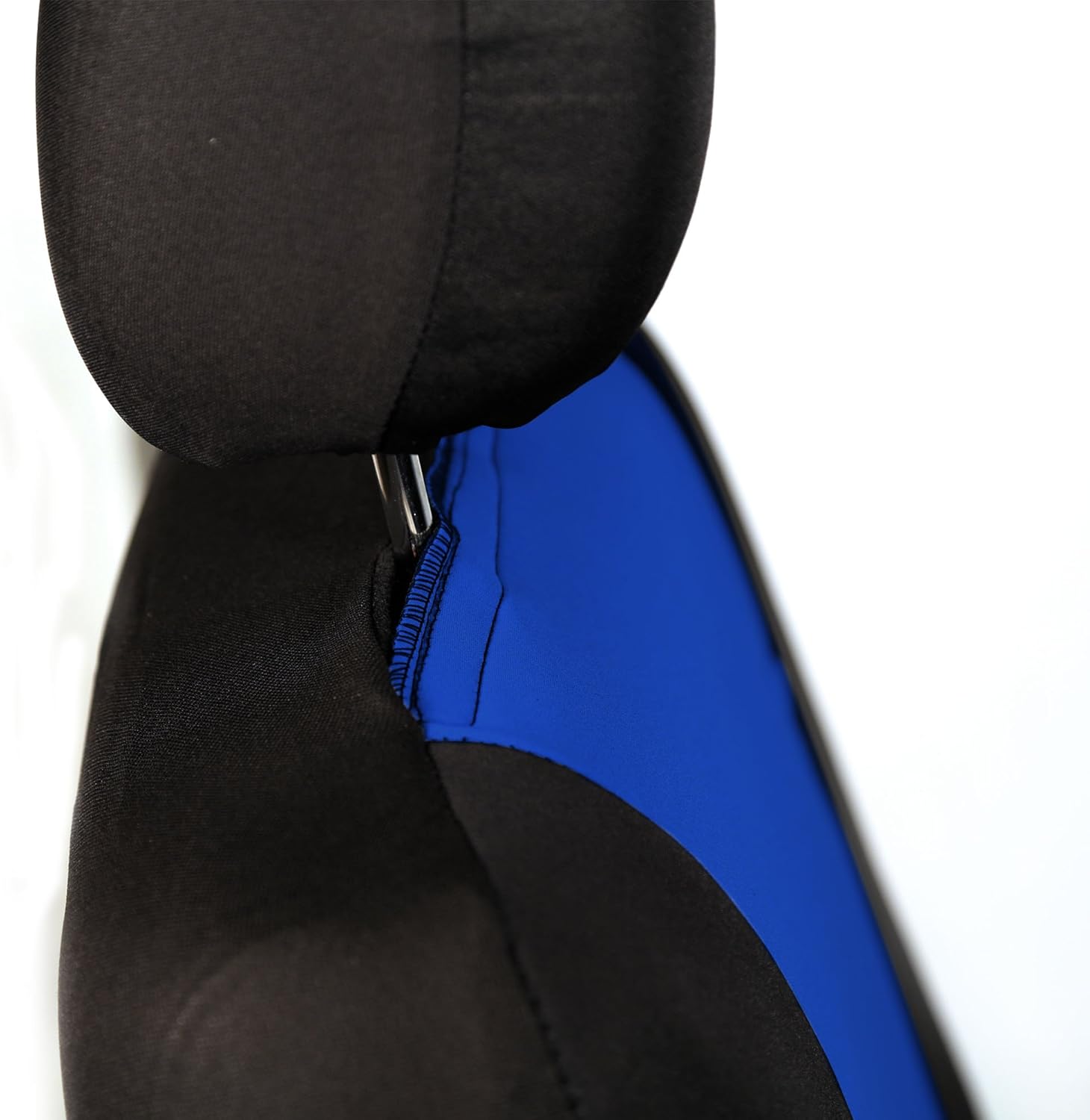 FH Group Car Seat Covers Neoprene Front Set with Gift – Universal Fit for Cars Trucks and SUVs (Blue) FB083102