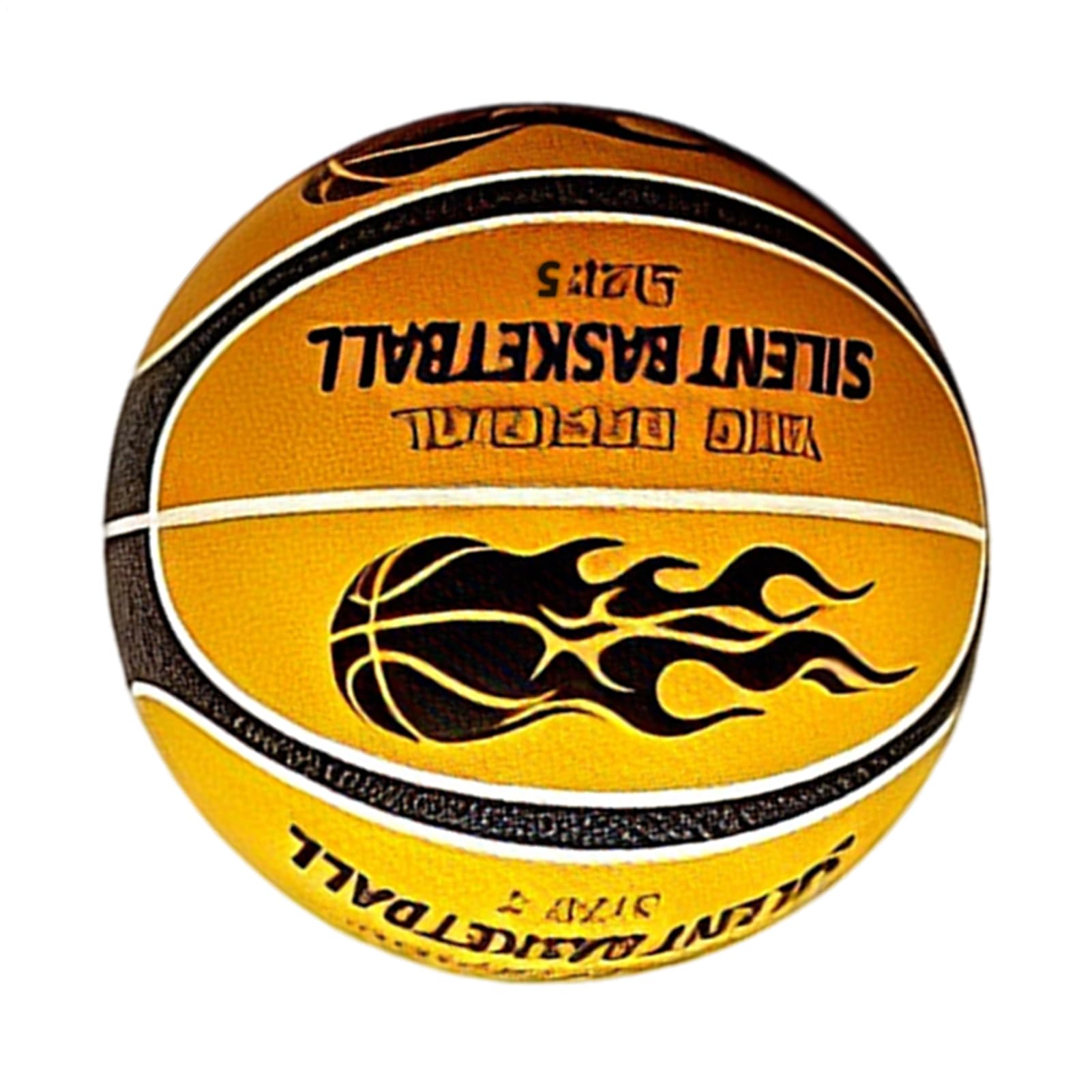 Foam Silent Basketball, Easy Grip Training Basketball for Boys Girls, Lightweight High Density Quiet Training Bouncy Ball for Indoor Outdoor, Size 5/ Size 7