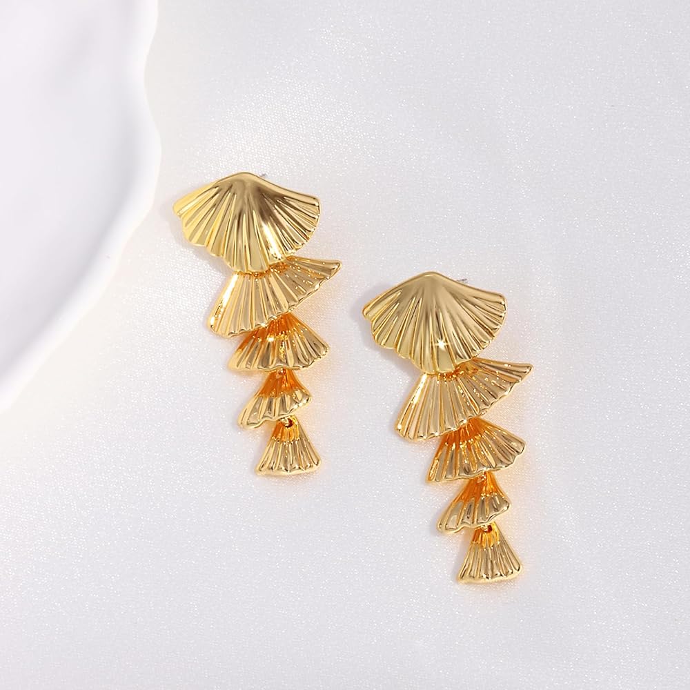 Amazon.com: FILMOON Dangle Earrings Ginkgo Leaf Earrings Amazon.com: FILMOON Dangle Earrings Ginkgo Leaf Earrings