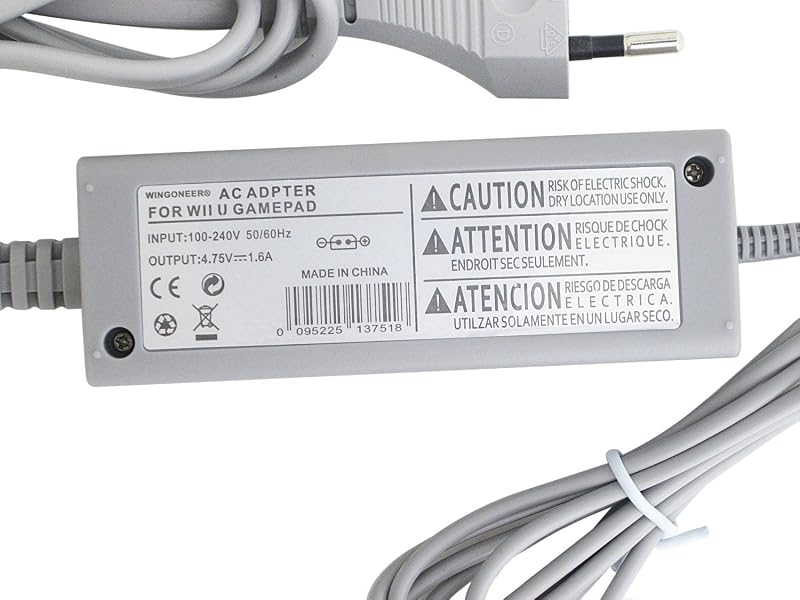 WINGONEER Wii U Gamepad töltő adapter gyorstöltés funkcióval