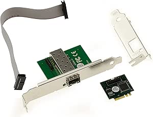 Carte Réseau M.2 NGFF SFP Fibre Gigabit Ethernet 1000Mbps – Intel WGI210AS