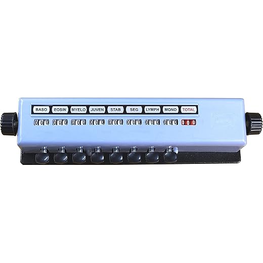 Differential Blood Cell Counter 8 Key + 1 Totaliser