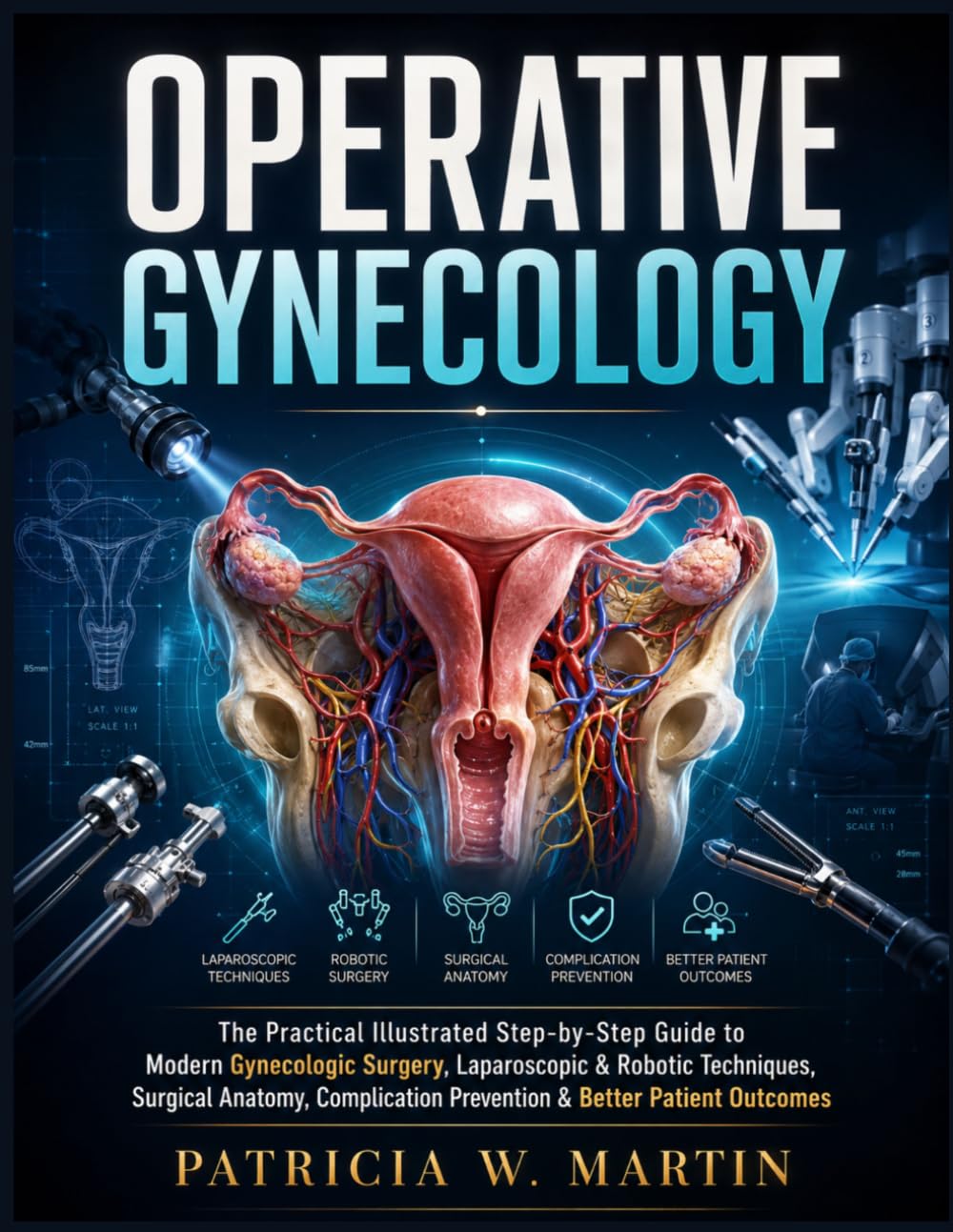 OPERATIVE GYNECOLOGY: The Practical Illustrated Step-by-Step Guide to Modern Gynecologic Surgery, Laparoscopic & Robotic Techniques, Surgical Anatomy, Complication Prevention & Better Patient Outcomes