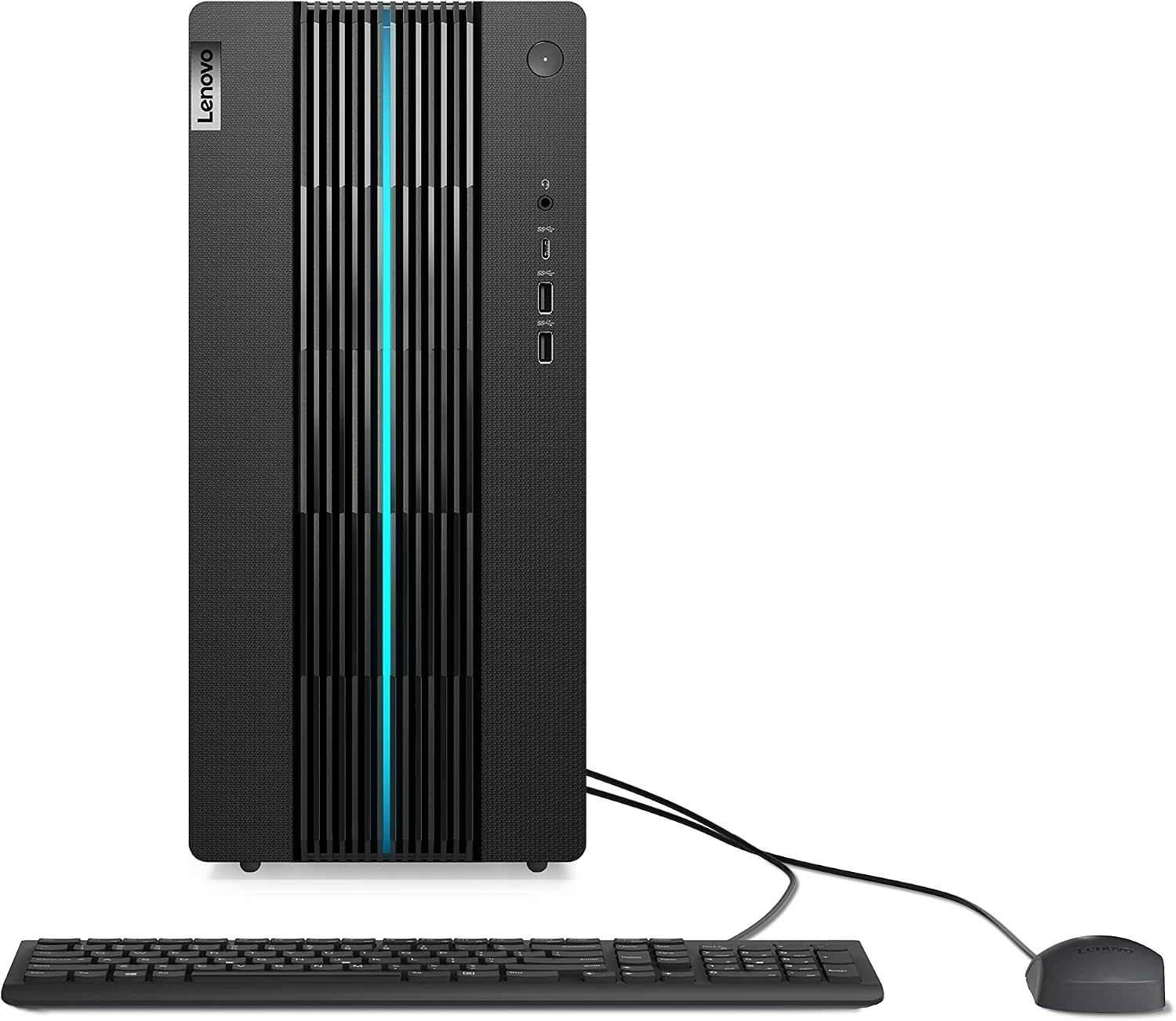 IdeaCentre Gaming 5i - Gaming Desktop - NVIDIA GeForce RTX 3060 - Intel i5 12400-16GB RAM - 1TB HDD + 512GB SSD - Win 11 - Black - Mouse & Keyboard - Free 3-Month Xbox GamePass