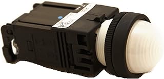 Fuji Electric DR22D0L-M3W Dome Display Light, Diameter 0.9 inches (24 mm), Milky White