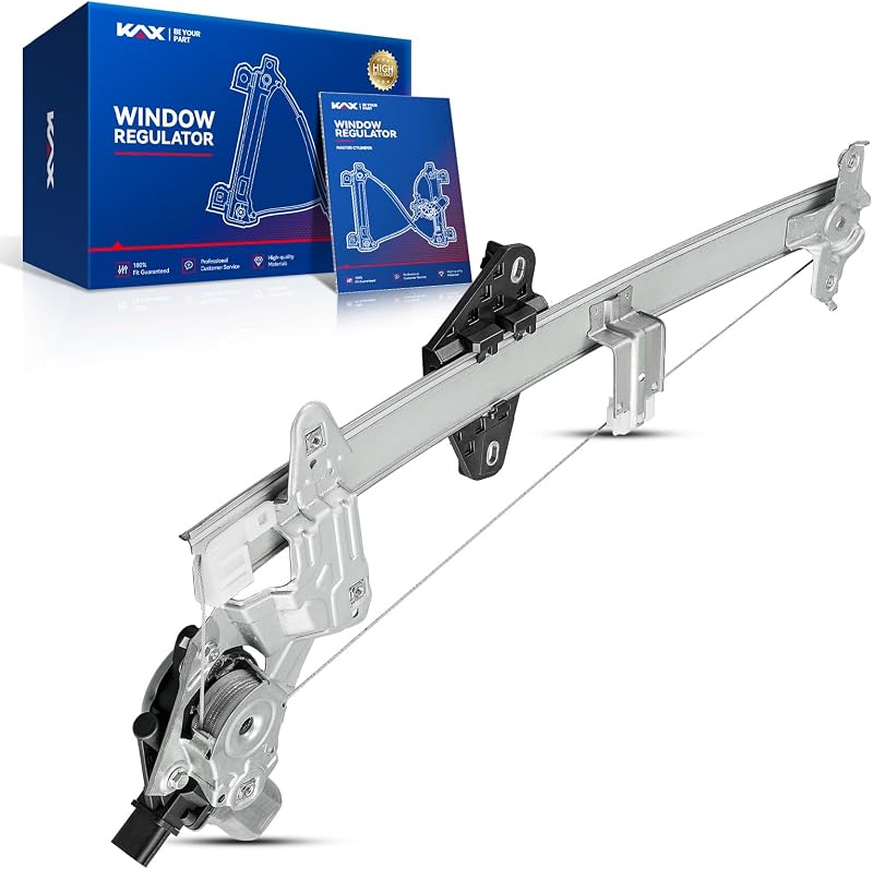 Regulador do vidro elétrico dianteiro esquerdo com motor KAX para Honda Fit 2009 a 2014