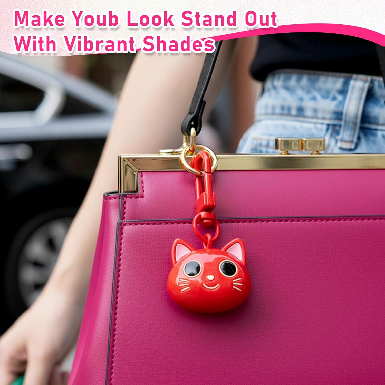 45 Pcs Small Metal Lobster Clasp, Multicolor Lobster Claw Clasps with Key Rings, Heavy Duty Swivel Snap Hooks, Small Keychain Hook for Jewelry Making, Crafts Connector,DIY Craft Projects- 32mm - Image 4