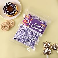 Vista 6 de Chispas Moradas Para Decoración de Pasteles, Cupcakes, Galletas, Cobertura de Helado, Chispas Moradas de Ensueño Para Hornear Pasteles, Perfectas