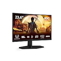 AOC Gaming C24G42E - Monitor curvo Full HD da 24 pollici, 180 Hz