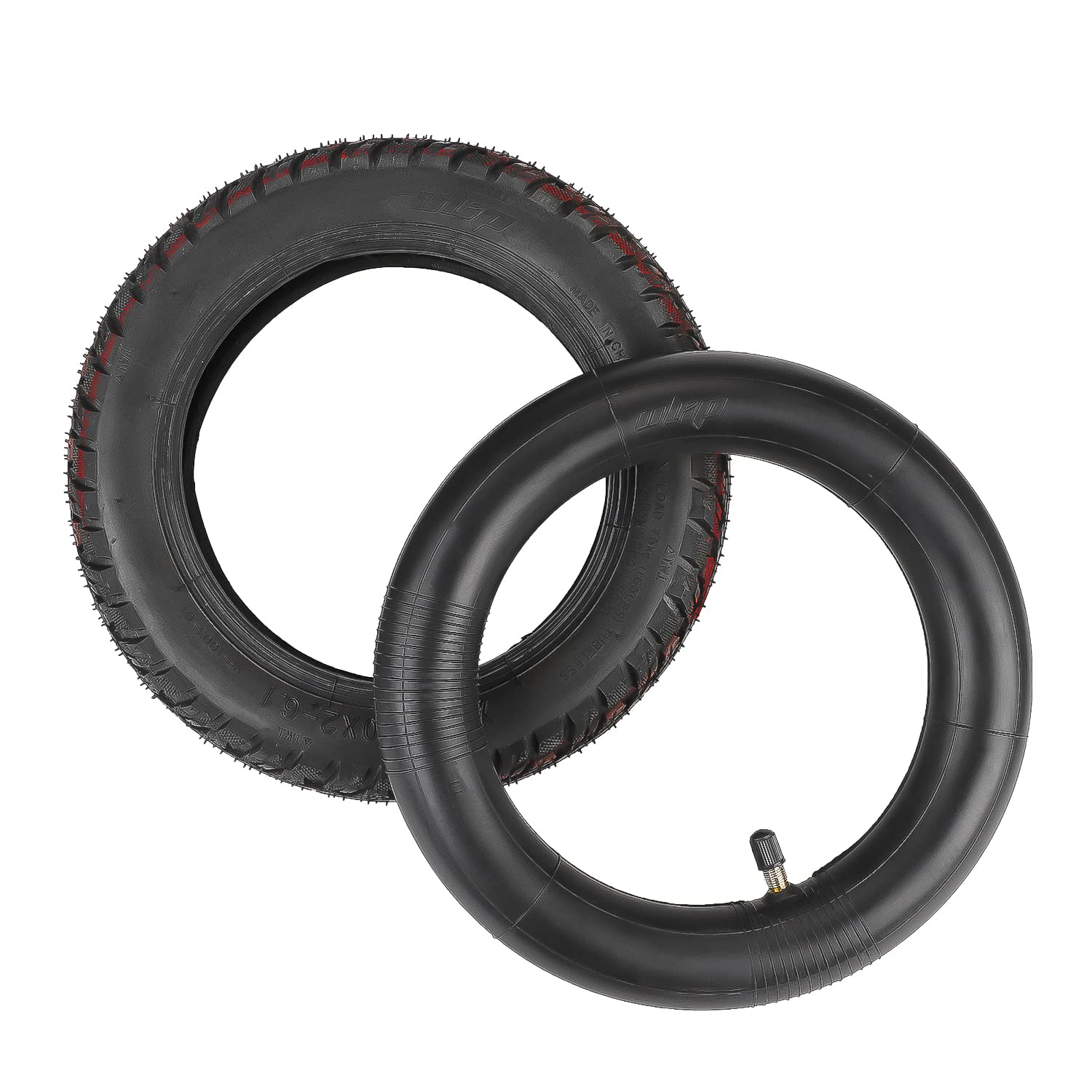 2 Cámaras De Aire De Doble Grosor Para Patinete Eléctrico 10 Pulgadas - Compatible Con XIAOMI Mi3, M365, Pro, Pro2, 1S, Essential