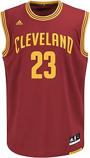 NBA Men's Cleveland Cavaliers LeBron James Replica Player Road Jersey, 4X-Large, Maroon - coolthings.us